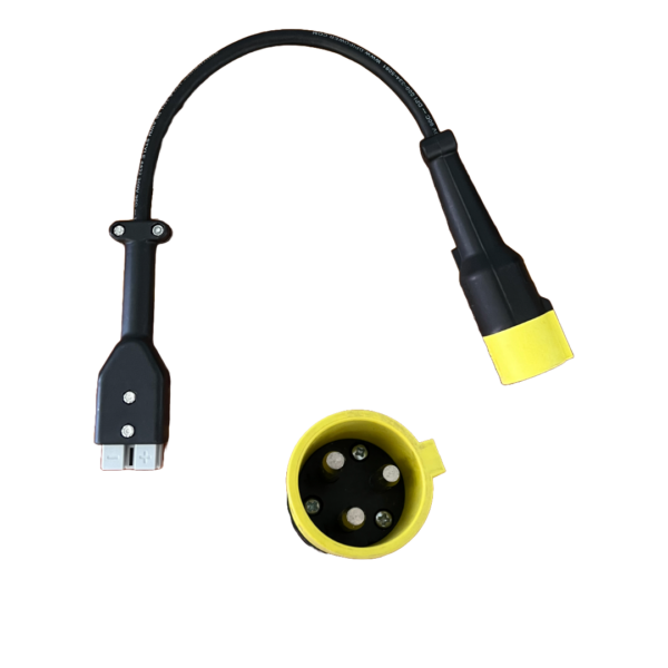 Golf - Star Car 36 Volt 3-Pin Yellow Plug Adapter